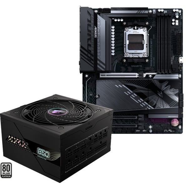 Gigabyte B850 A ELITE WF7 + GP-AE850PM PG5, PC-Aufrüstkit