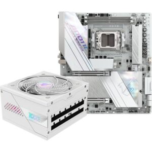 Gigabyte X870 A TACHYON ICE + GP-AE1000PM PG5 ICE, PC-Aufrüstkit technikbar