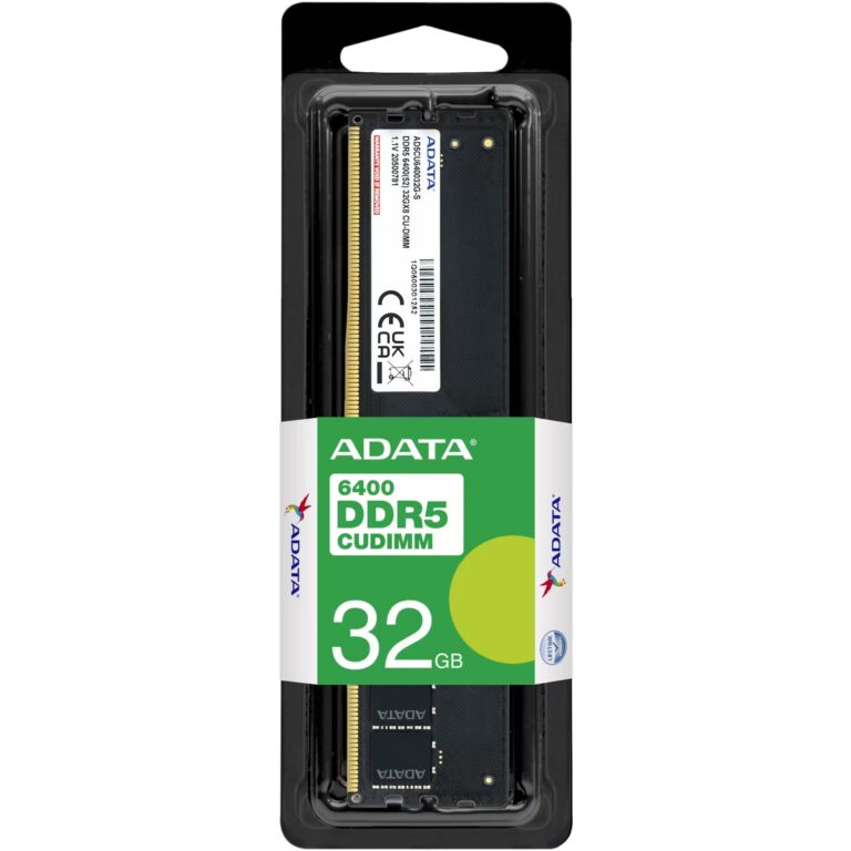 ADATA CUDIMM 32 GB DDR5-6400, Arbeitsspeicher - AD5CU640032G-S technikbar