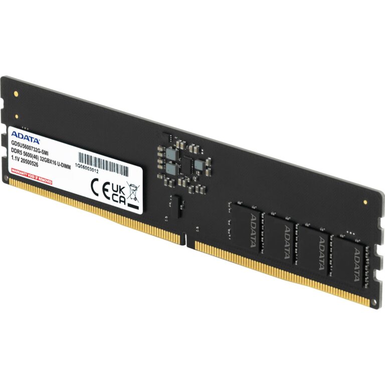 ADATA CUDIMM 32 GB DDR5-6400, Arbeitsspeicher - AD5CU640032G-S technikbar