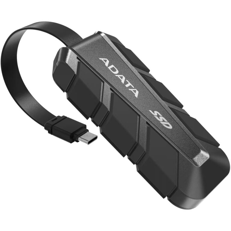 ADATA SC740 External SSD 1 TB, Externe SSD - SC740-1000G-CBK technikbar
