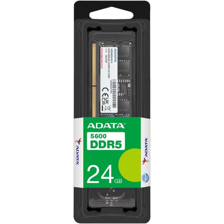 ADATA SO-DIMM 24 GB DDR5-5600, Arbeitsspeicher - AD5S560024G-S technikbar