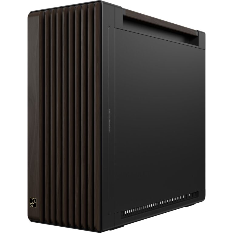 Asus PROART PA602 WALNUT WOOD TG PWM MODERN BLACK, Tower-Gehäuse - 90DC00J0-B09030 technikbar