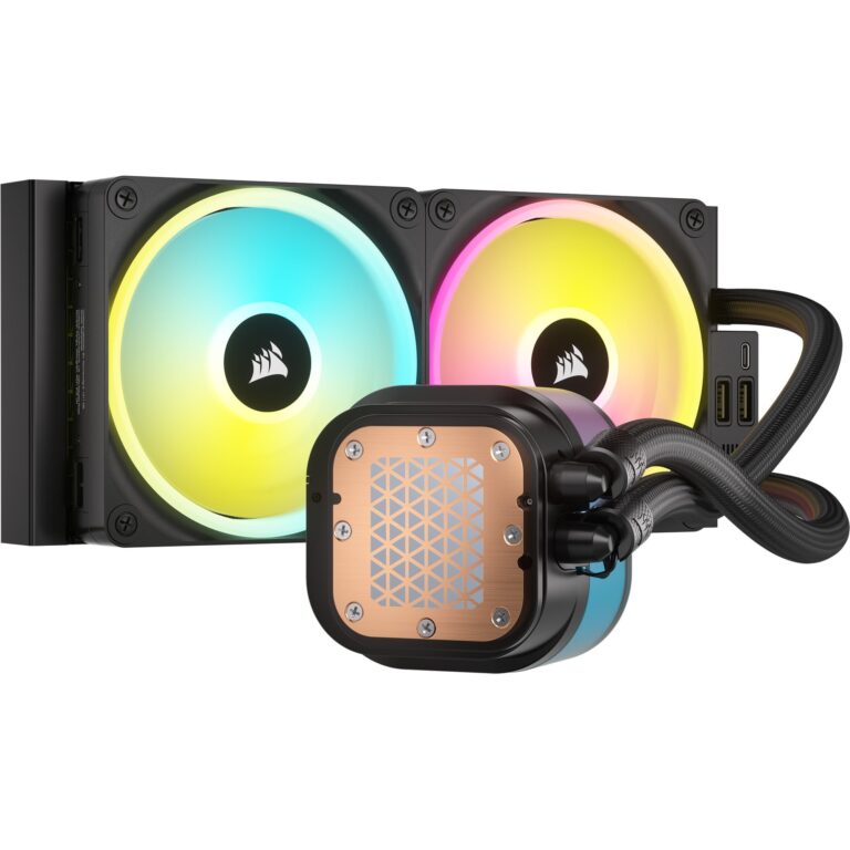 Corsair iCUE LINK H100i RGB Generalüberholt, Wasserkühlung - CW-9061001-WW/RF technikbar