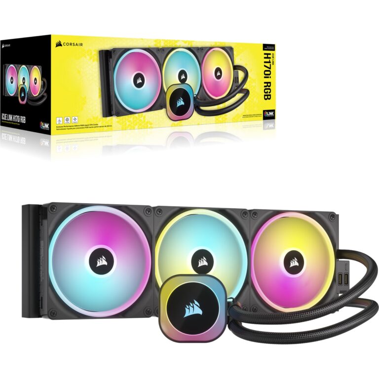 Corsair iCUE LINK H170i RGB Generalüberholt, Wasserkühlung - CW-9061004-WW/RF technikbar