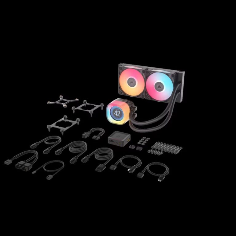 Corsair iCUE LINK TITAN 240 RX LCD RGB Generalüberholt, Wasserkühlung - CW-9061022-WW/RF technikbar