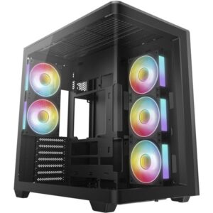 DeepCool CG590U 5F, Tower-Gehäuse - R-CG590U-BKAGA5-G technikbar
