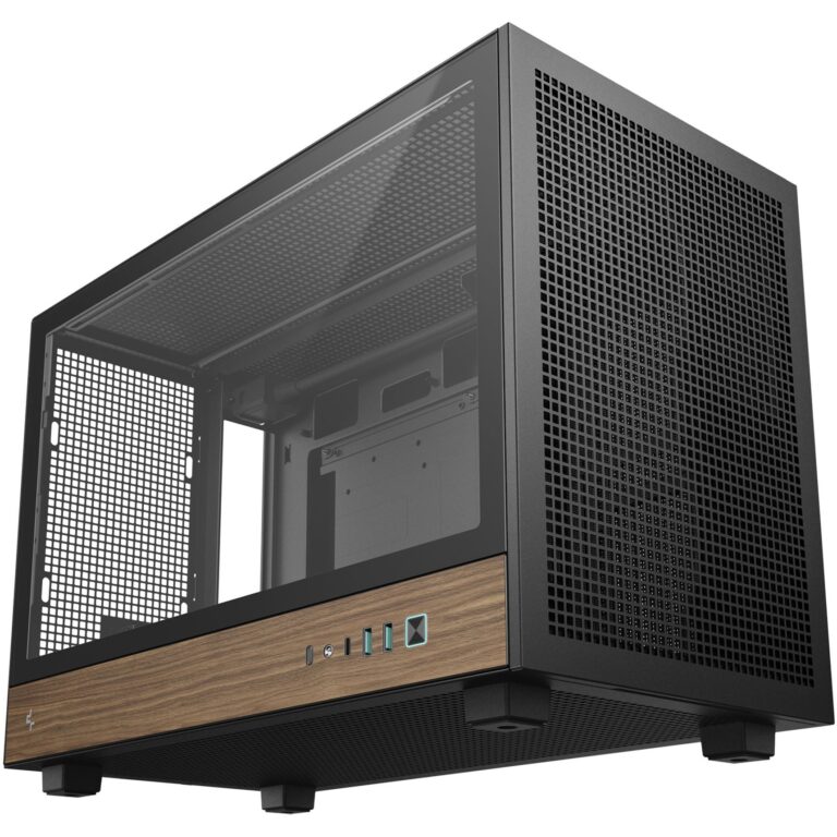 DeepCool CH260 WOOD, Tower-Gehäuse - R-CH260-BKNWM0-G-1 technikbar