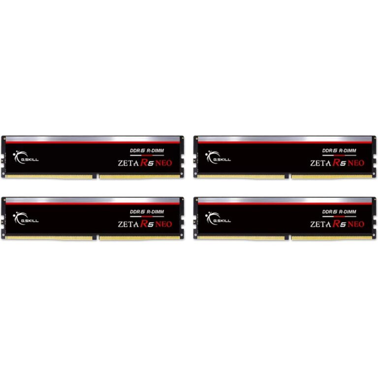 G.Skill RIMM 128 GB DDR5-6800 (4x 32 GB) Quad-Kit ECC, Arbeitsspeicher - F5-6800R3445G32GQ4-G5N technikbar