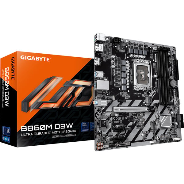 Gigabyte B860M D3W, Mainboard