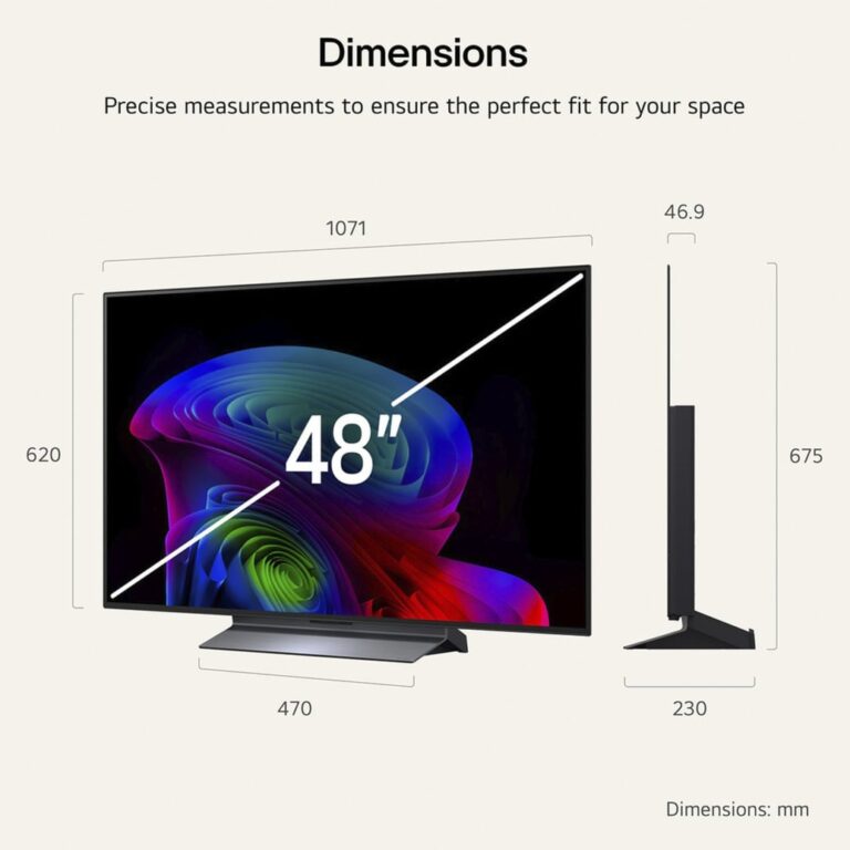 LG OLED48C6ELB.AEUD, OLED-Fernseher technikbar