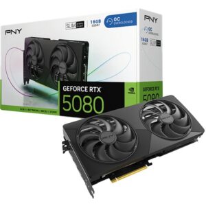 Pny GeForce RTX 5080 Slim OC, Grafikkarte - VCG508016DFSXPB1-O technikbar