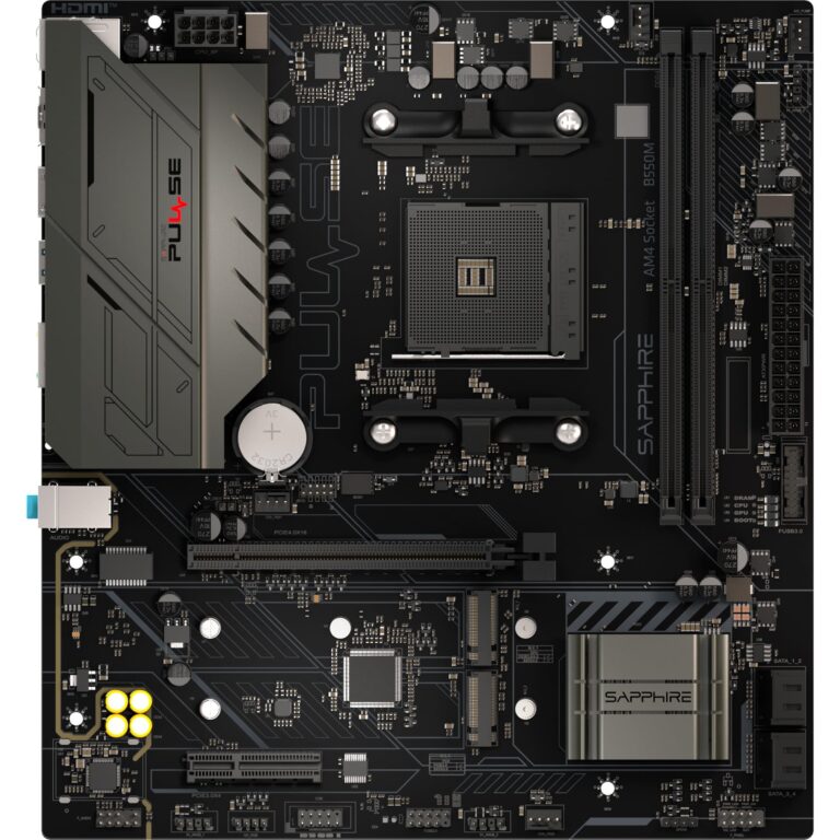 Sapphire PULSE B550M, Mainboard