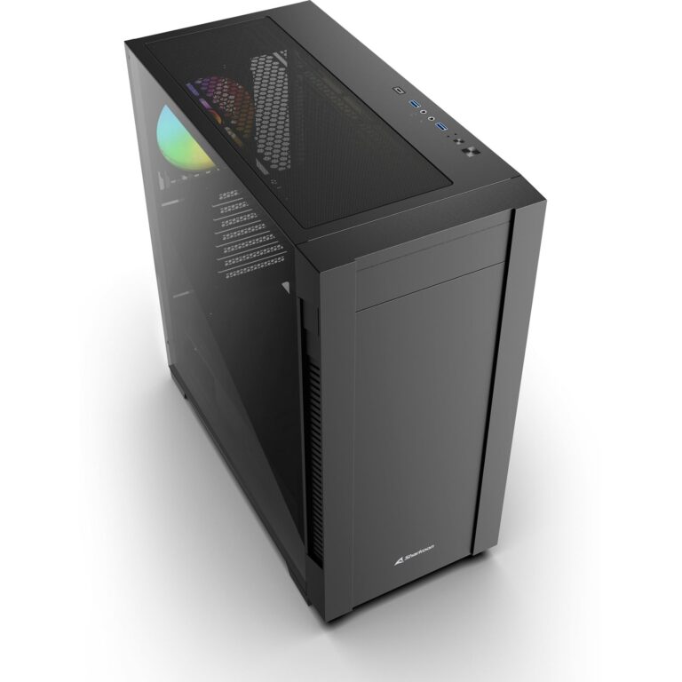 Sharkoon S25-W2 ARGB, Tower-Gehäuse technikbar