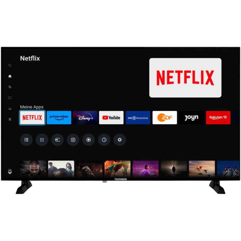 Telefunken XH32TP900S, LED-Fernseher technikbar