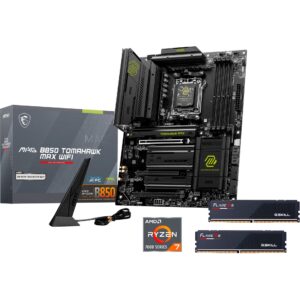 alternate AMD Upgrade Ryzen™ 7 7800X3D + B850 ELITE ICE + 32GB 6000-36 RGB, PC-Aufrüstkit - 7800X3D-B850MSI-32GBGSK technikbar